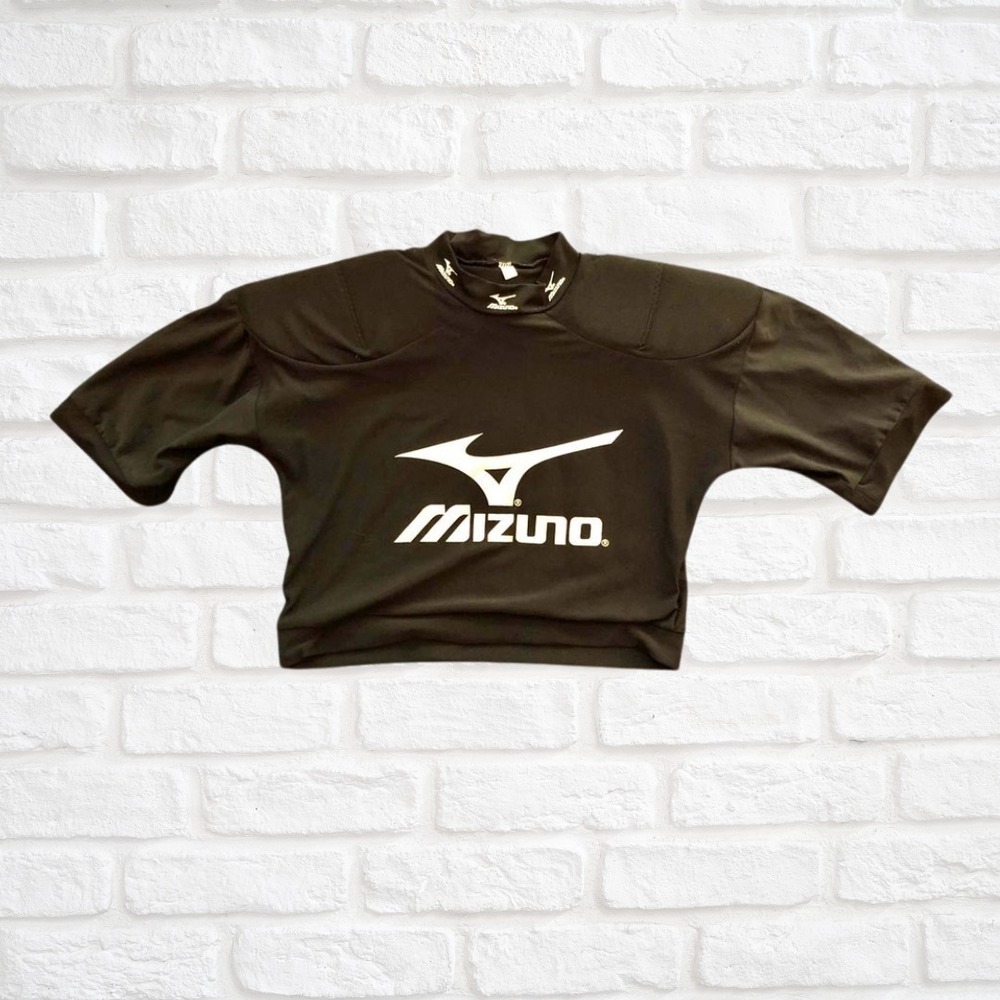 Mizuno Soft Shell Sports Shoulder Pads, Medium, Lightweight Body Armor for Athle
